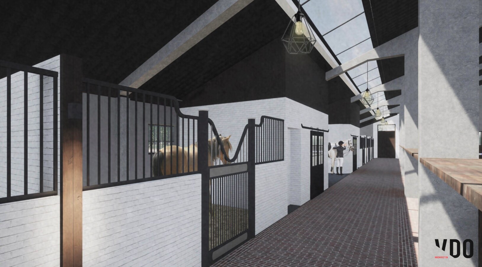 Equestrian new construction project on approx. 2.2 ha/ 5,45 acres in Halle-Zoersel (Antwerp) 