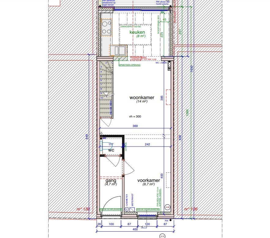 Gerenoveerde rijwoning met 3 slaapkamers 
