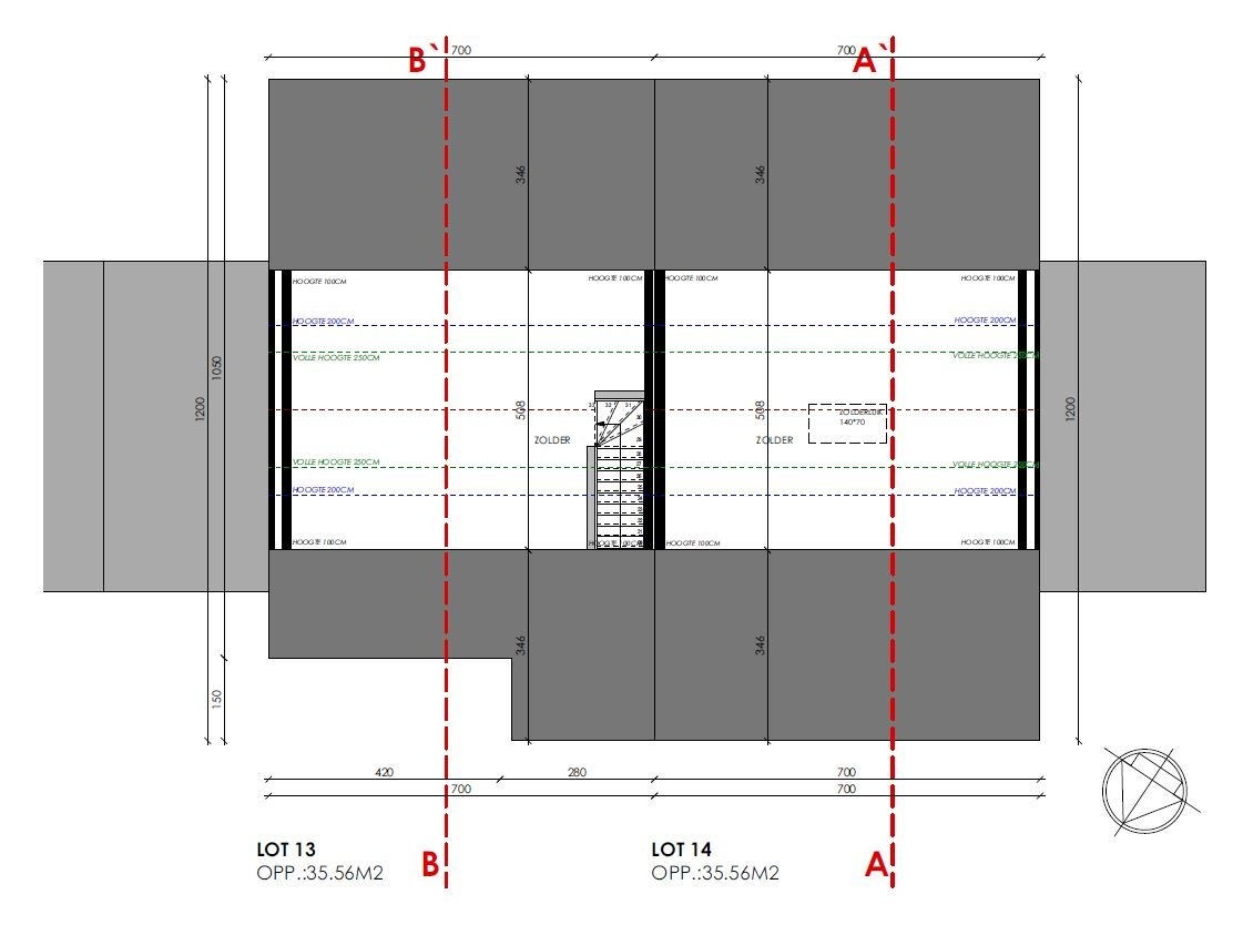 Half-open nieuwbouwwoning met 4 slaapkamers en tuin te Ichtegem 