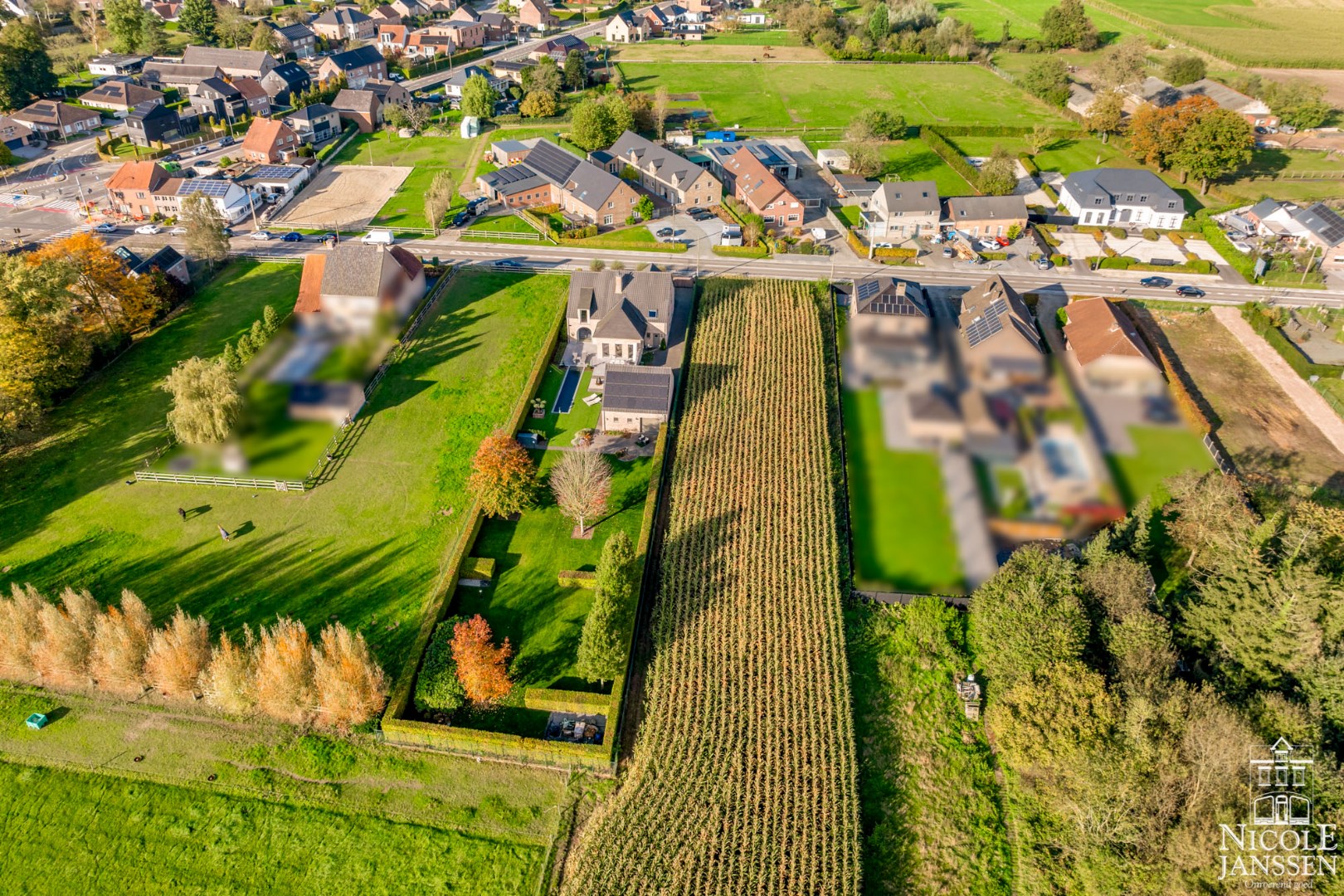 Exclusief landhuis met weids uitzicht over weilanden