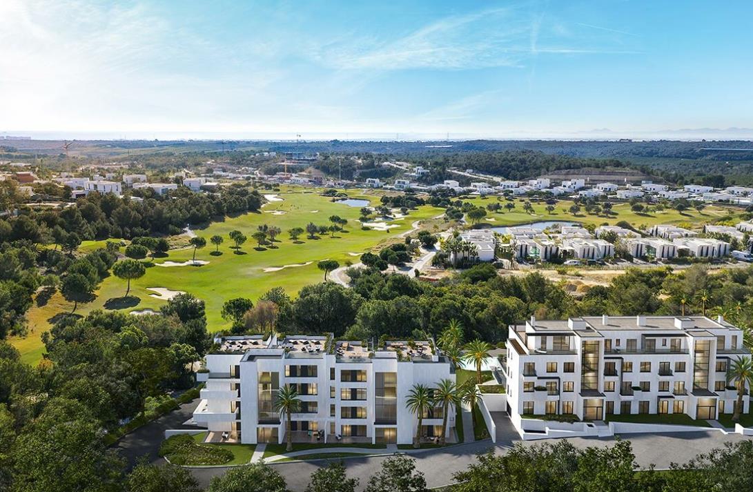 NOG SLECHTS ENKELE  TE KOOP !!!     Luxe appartementen met Golf en Zeezicht in Las Colinas vanaf € 459.000 