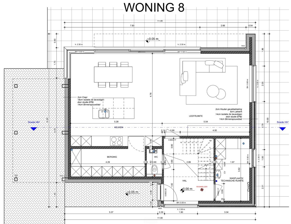 Rustig gelegen alleenstaande nieuwbouwwoning met 3 slaapkamers en prachtig zicht op de velden te Gistel 