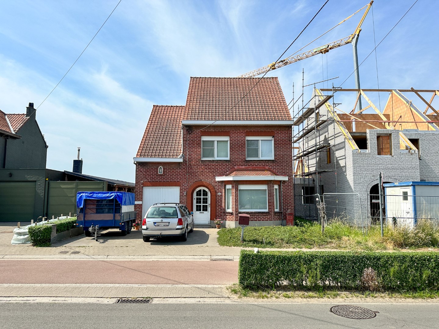 Woning met landelijk zicht, 3/4 slpk, garage, diepe tuin, potentieel! 