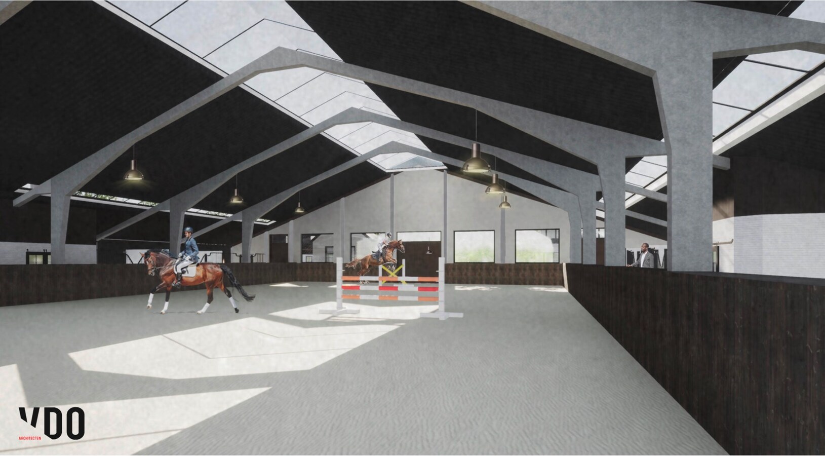 Equestrian new construction project on approx. 2.2 ha/ 5,45 acres in Halle-Zoersel (Antwerp) 