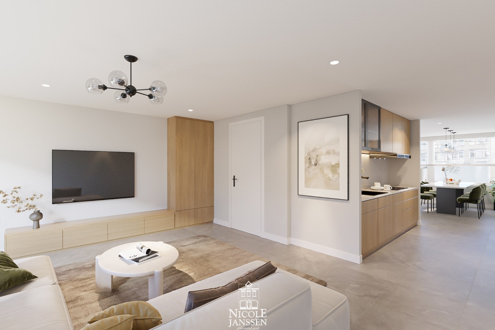 Render woonkamer