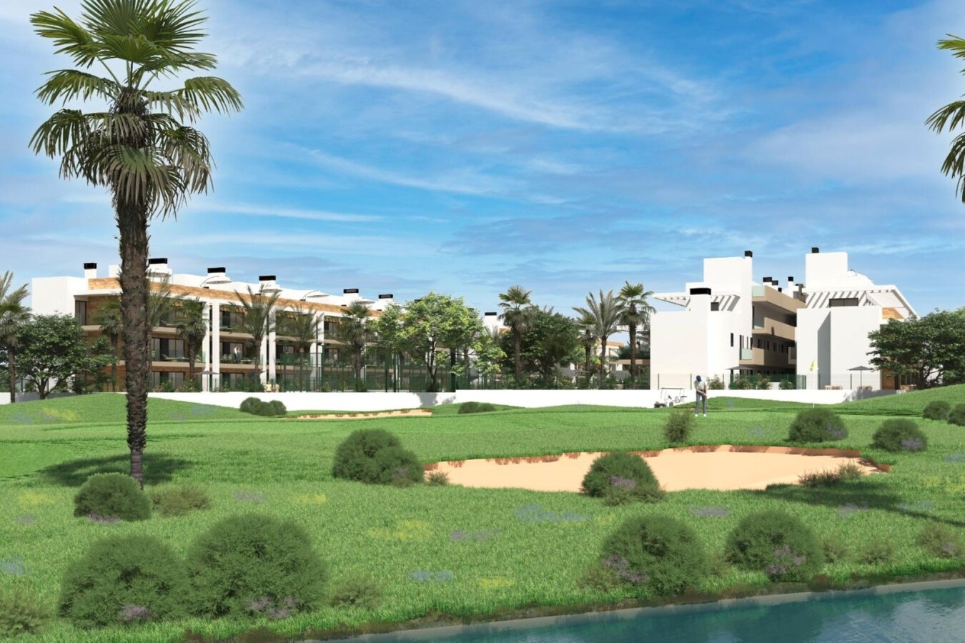 NIEUWBOUW WOONCOMPLEX BIJ LA SERENA GOLF, LOS ALCAZARES 