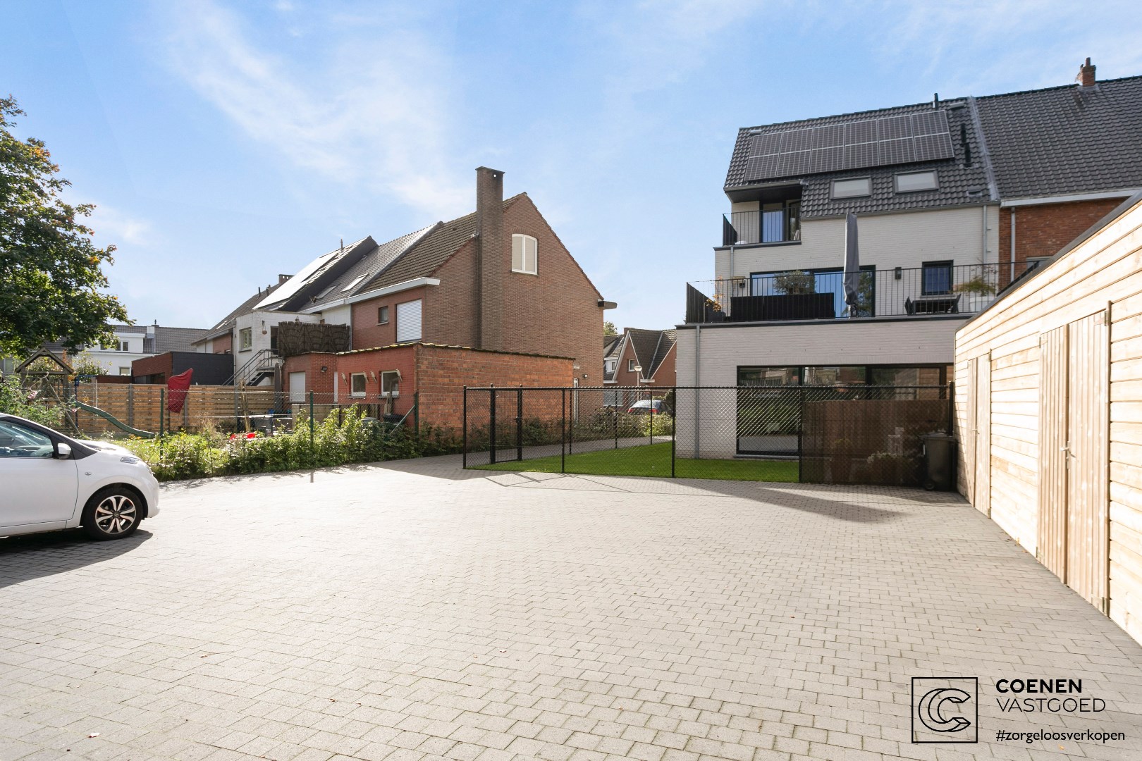 Nieuwbouwappartement te huur met een bew. opp. van 60m&#178;, 2 slaapkamers en een ruim terras van 21m&#178; op een toplocatie te &#39;s Gravenwezel! 