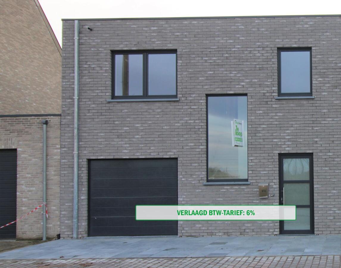 Nieuwbouwwoning onder nieuwe 6% wetgeving met 3 slaapkamers en garage te Gits 