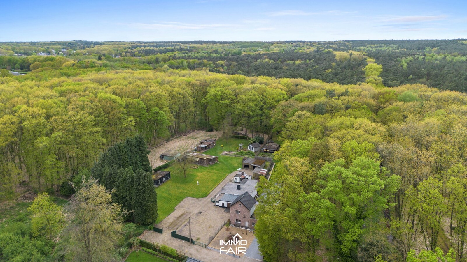 Gezellige woning in een bosrijk gebied 