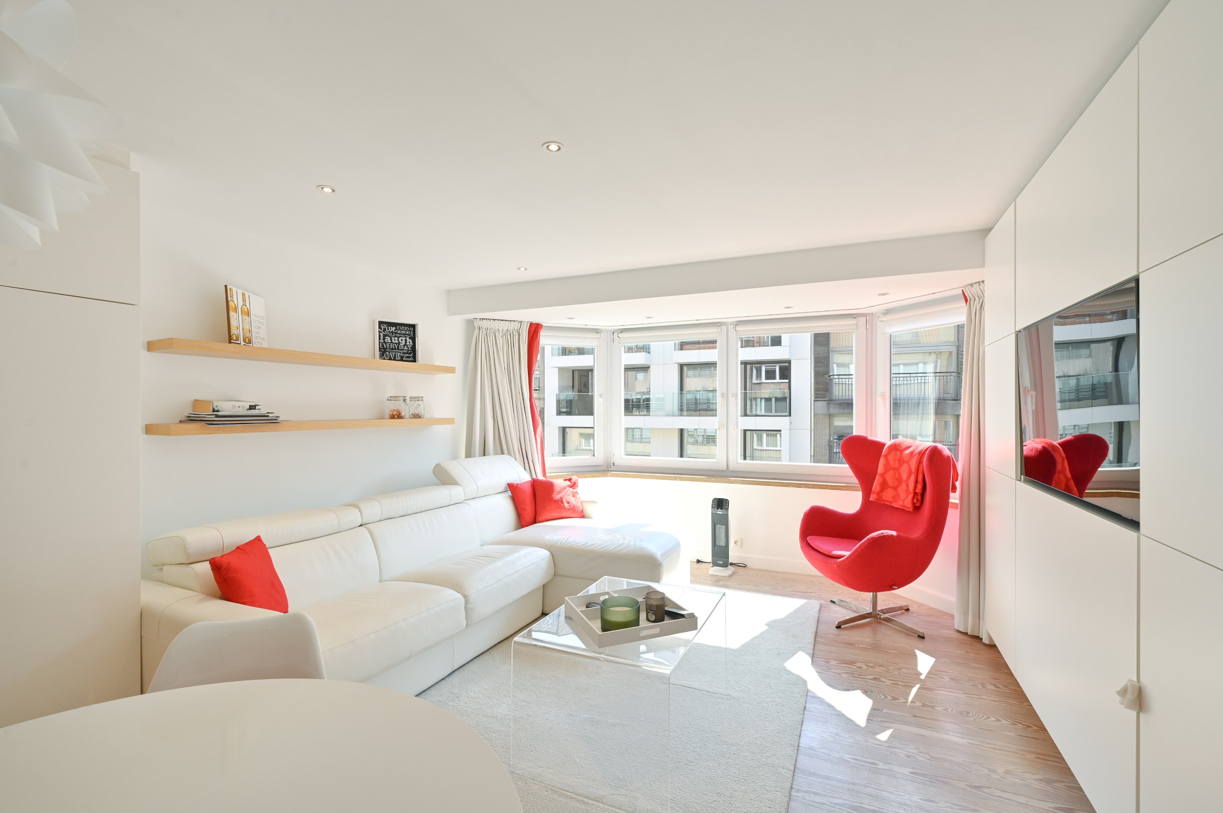 Appartement confortable avec 1 chambre, id&#233;alement situ&#233; &#224; 500 m&#232;tres de la digue de la plage d&#39;Albertstrand et des rues commer&#231;antes de Knokke. 