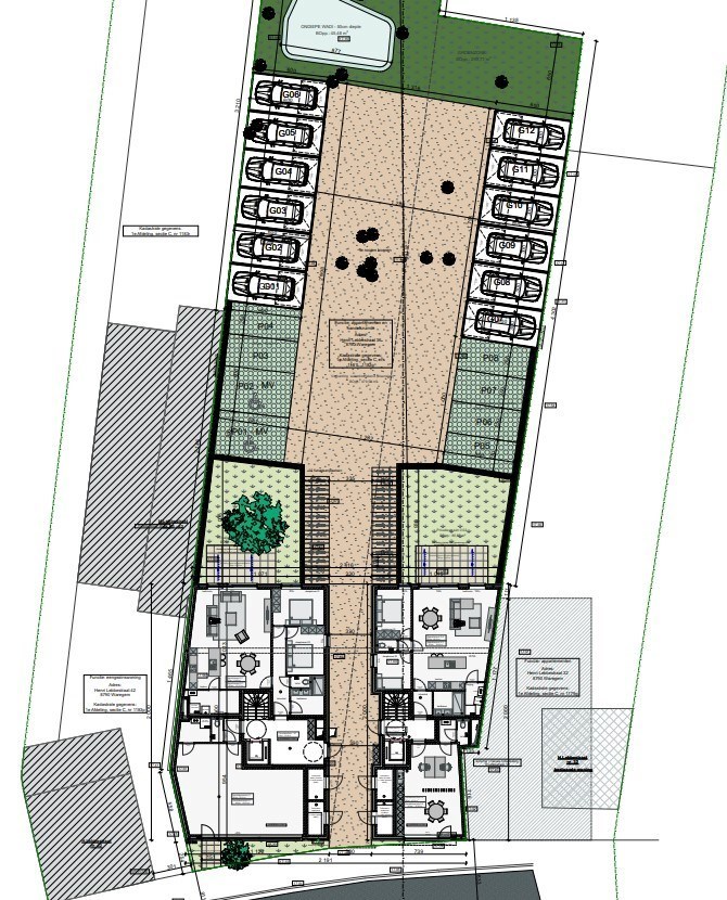 Centraal gelegen nieuwbouw handelsruimte nabij invalswegen en centrum Waregem! 