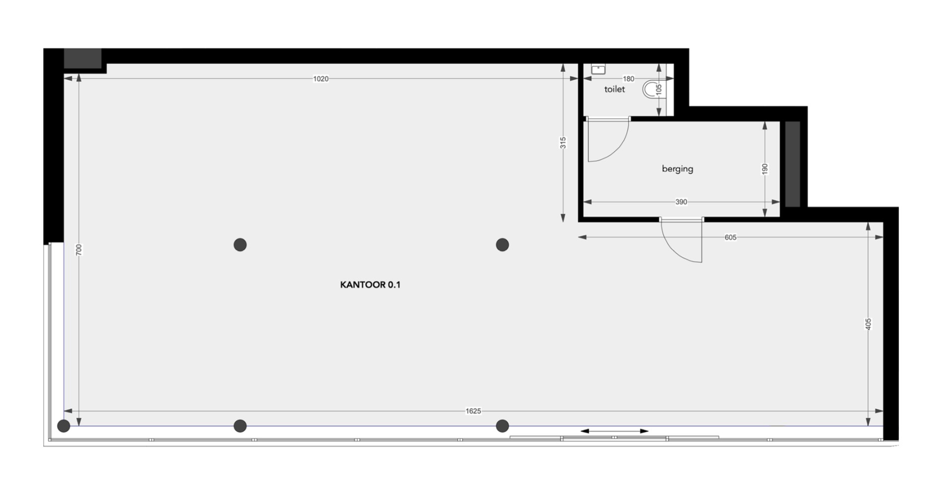 Handelsruimte 0.1 : 120 m2 - 1640 SINT-GENESIUS-RODE 