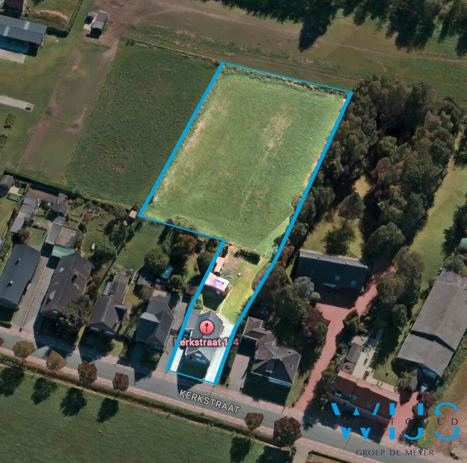 Woonhuis op een perceel van 3.848 m&#178; te Sleidinge ! 