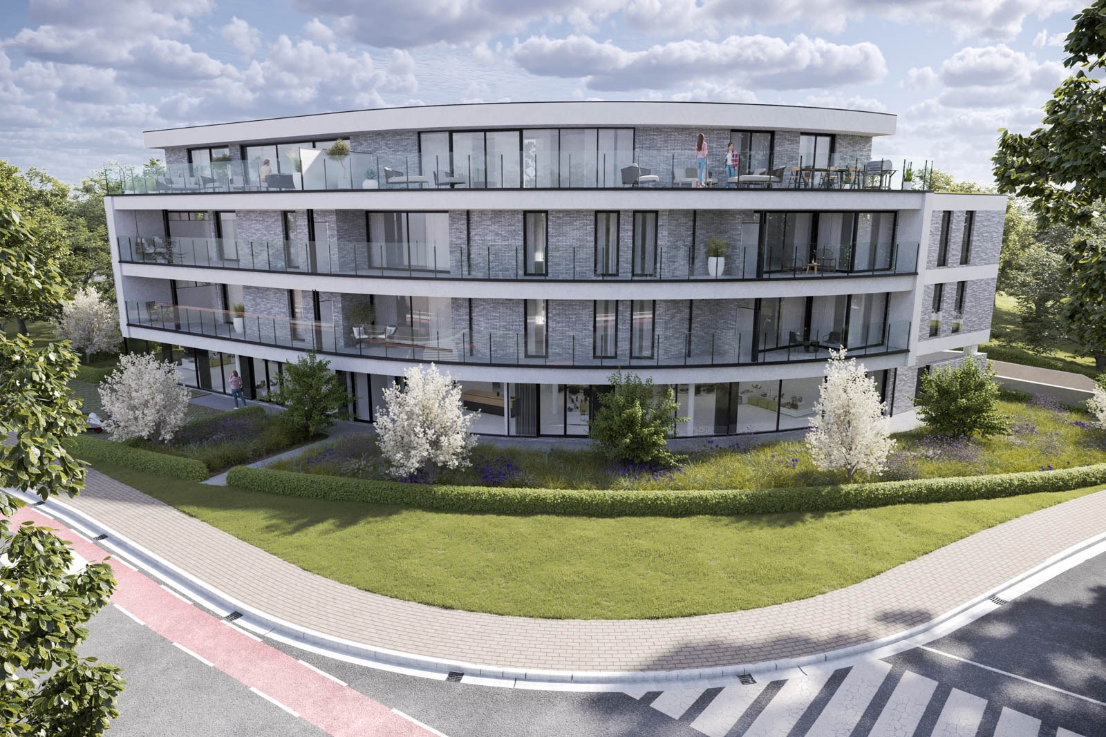 APPARTEMENT 2.1 : 83,01 m2 - 1640 SINT-GENESIUS-RODE 