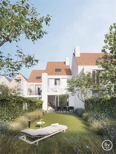Uniek project met aangename lichtrijke huizen en mooie tuinen gelegen in de Judestraa