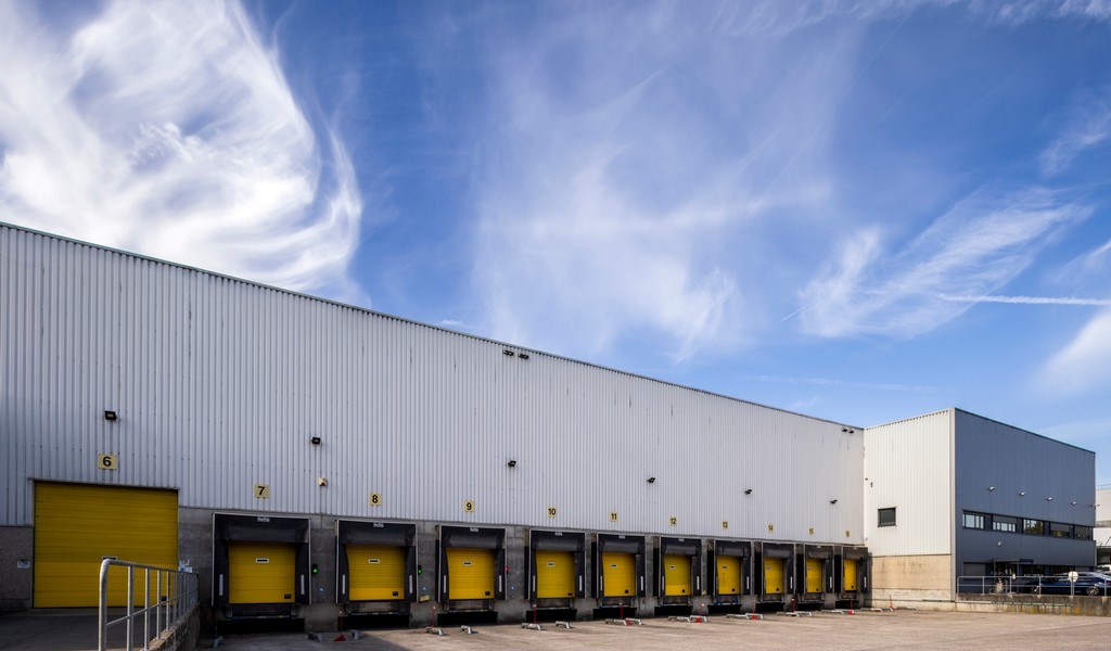 Logistieke loods met kantoren in Mechelen Zuid Logistics Centre