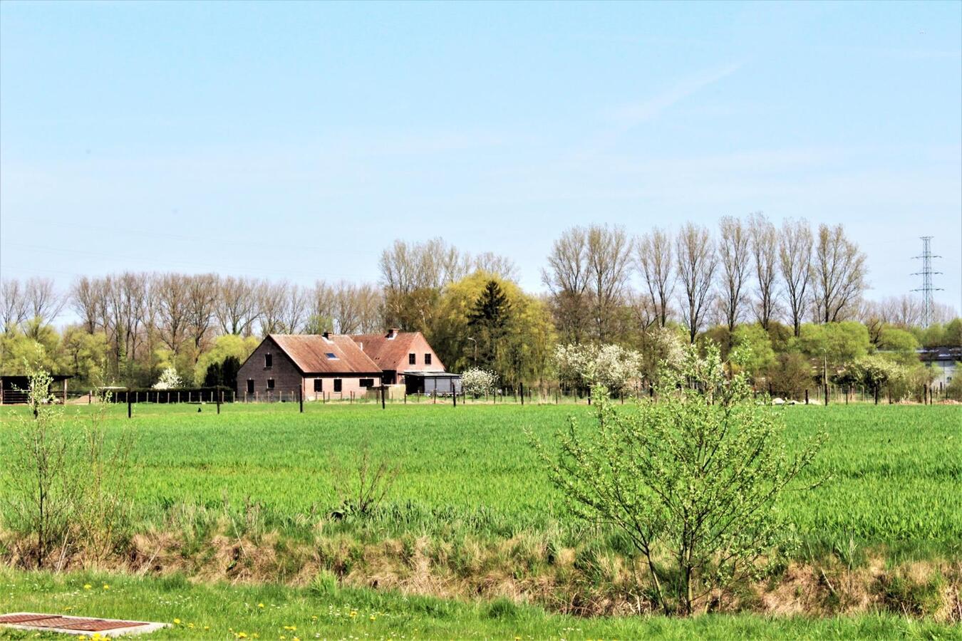 Landelijk gelegen hoevewoning met bijgebouw en weide op ca. 60a te Herent (Vlaams-Brabant) 