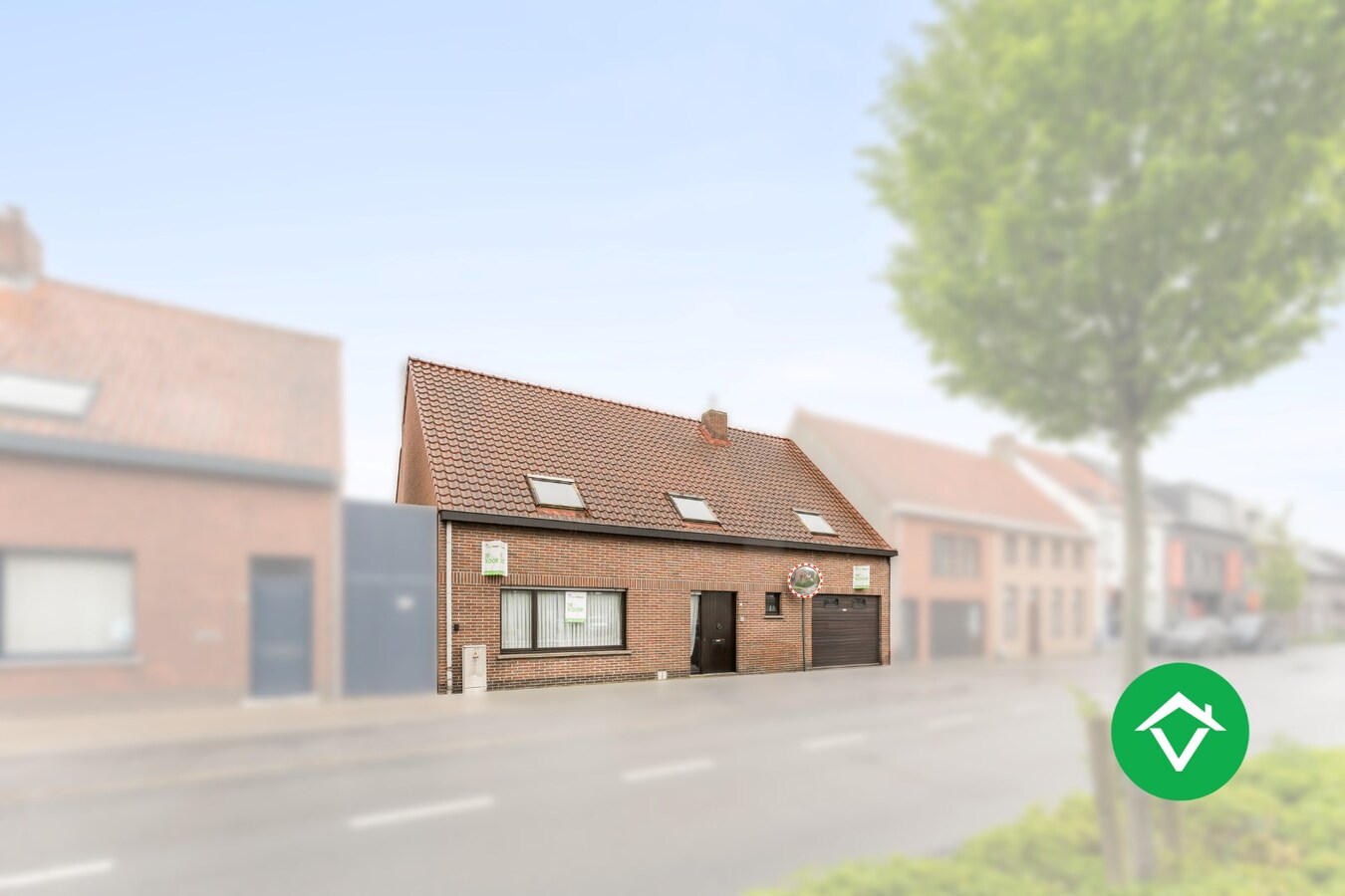 Instapklare woning met 3 slaapkamers en garage te Hooglede 