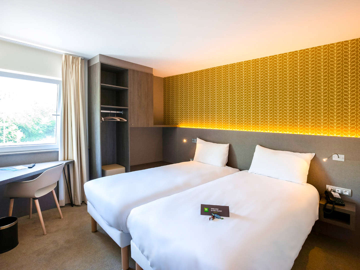 Ibis Styles Kortrijk, een rustig gelegen hotel in een zakelijke omgeving 