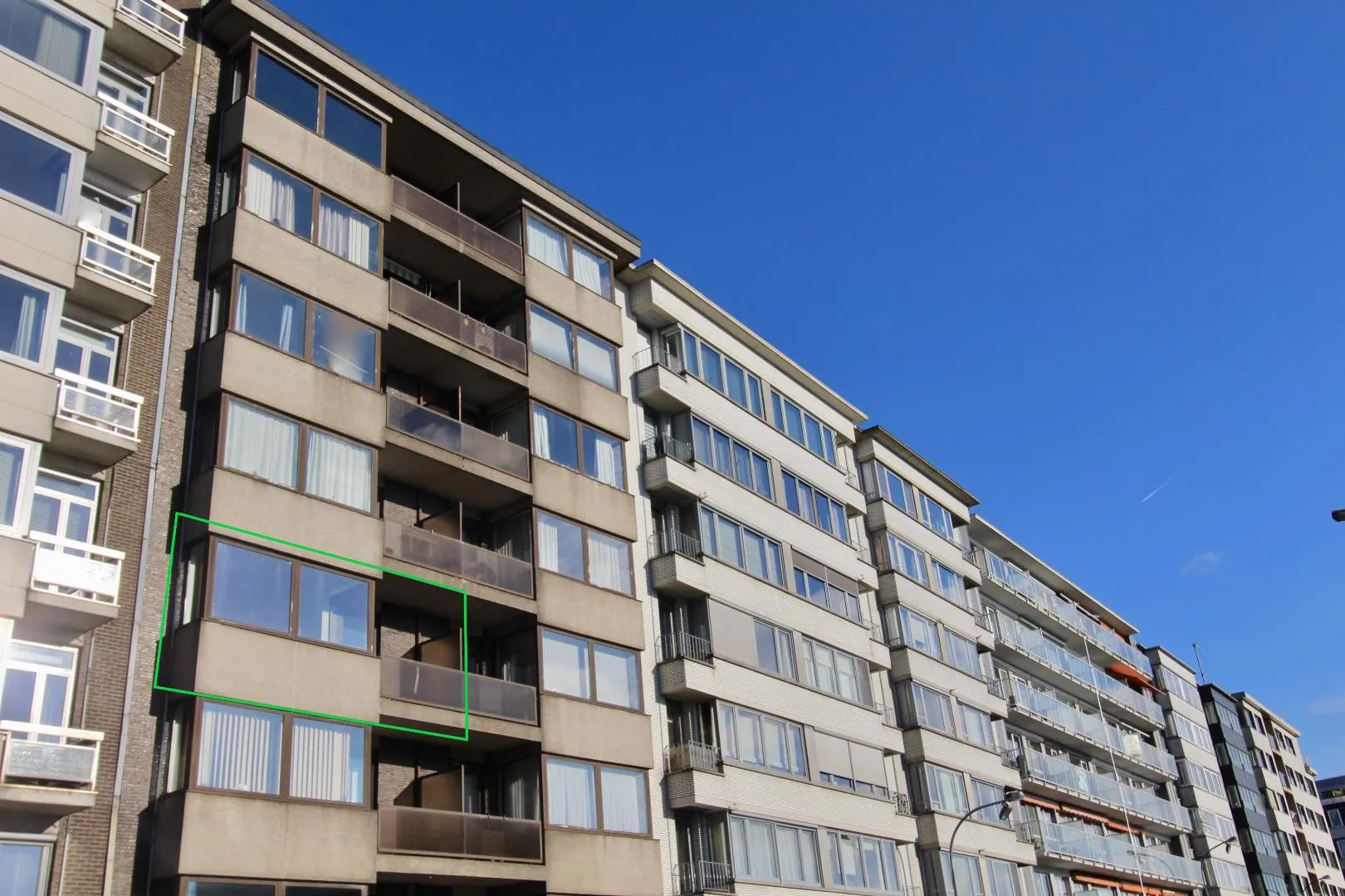 Appartement gelegen op de derde verdieping