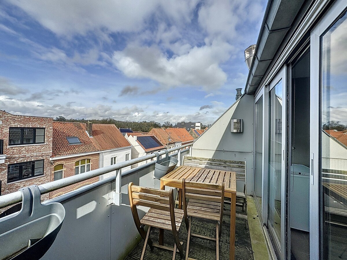 Dakappartement in centrum Maldegem 