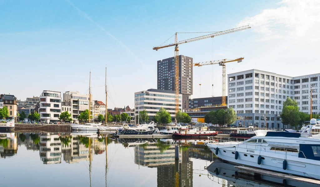 Kantoren in Londen Tower vlakbij het Eilandje in Antwerpen