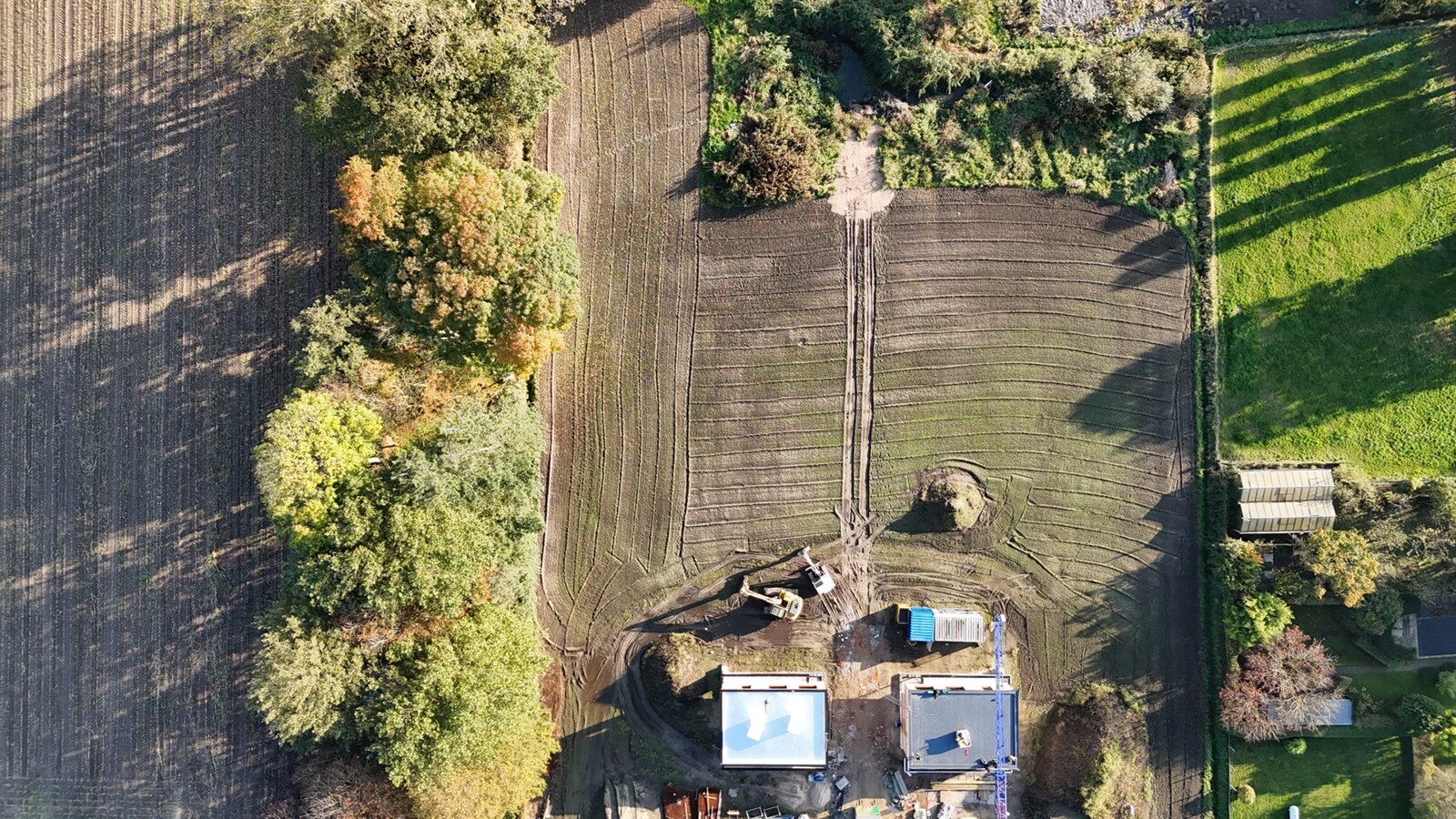 Rustig gelegen nieuwbouwwoning met 3 slaapkamers en prachtig zicht op de velden te Moere 