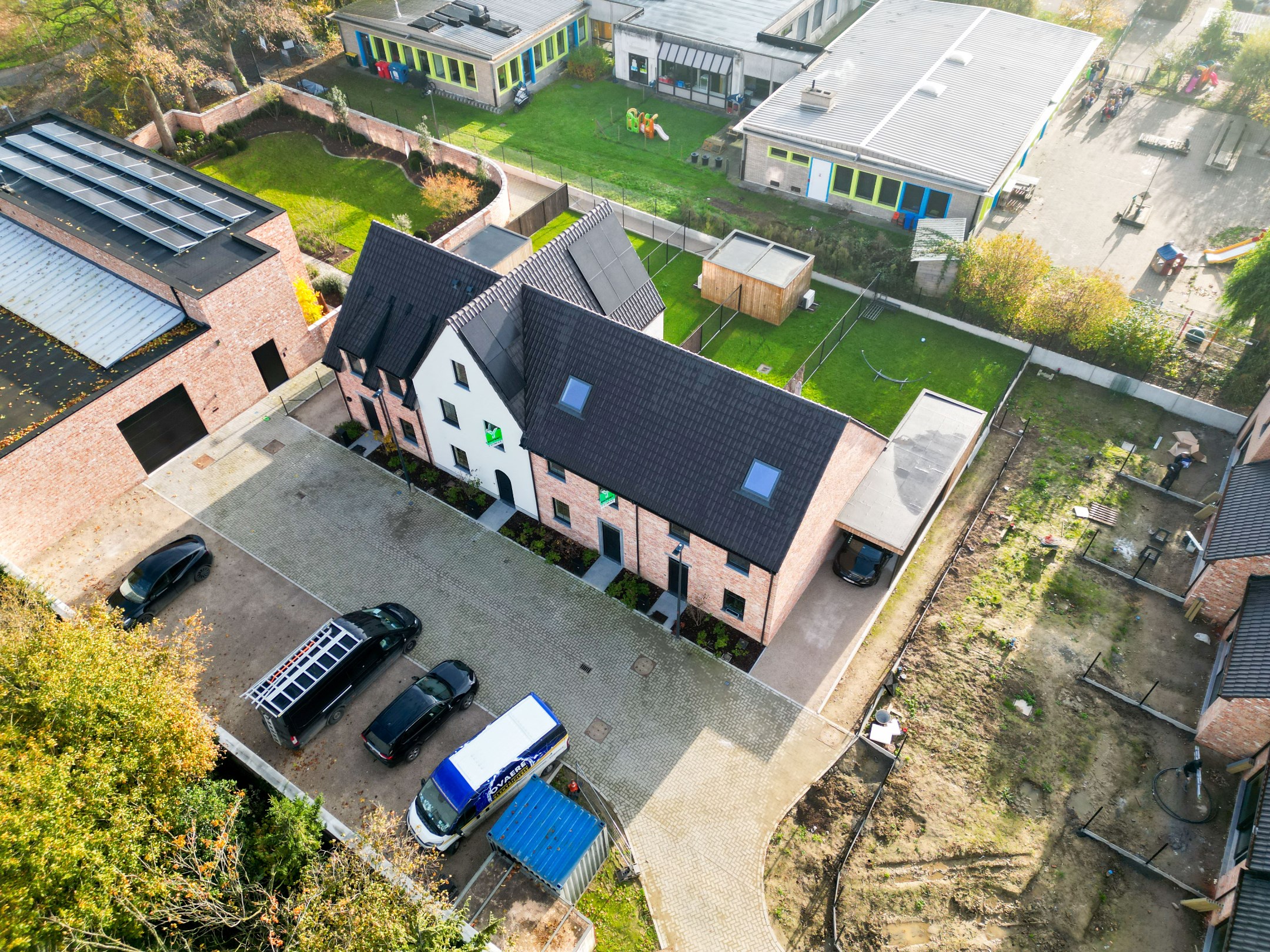 CHARMANTE NIEUWBOUWWONING IN WOONERF GULDEN SPOREN 