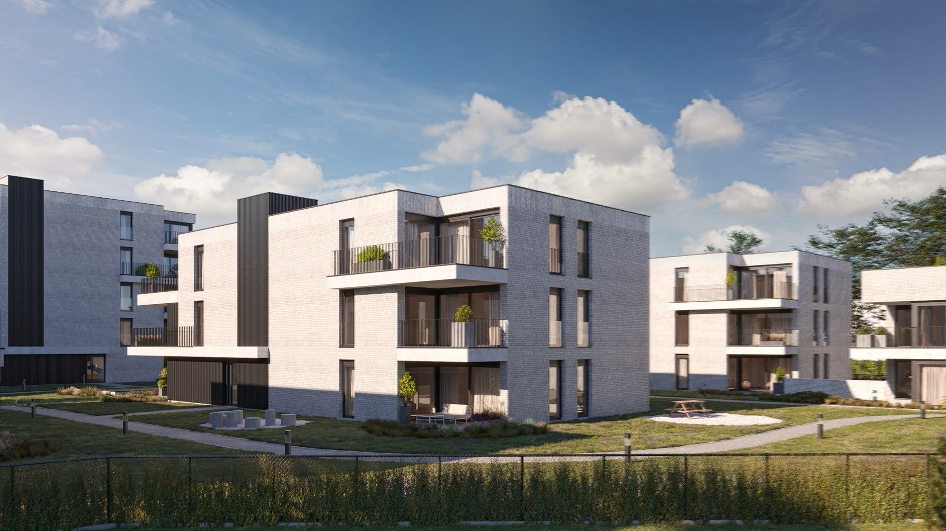 Appartement op de 3de verdieping van 98,80m&#178; met twee slaapkamers 