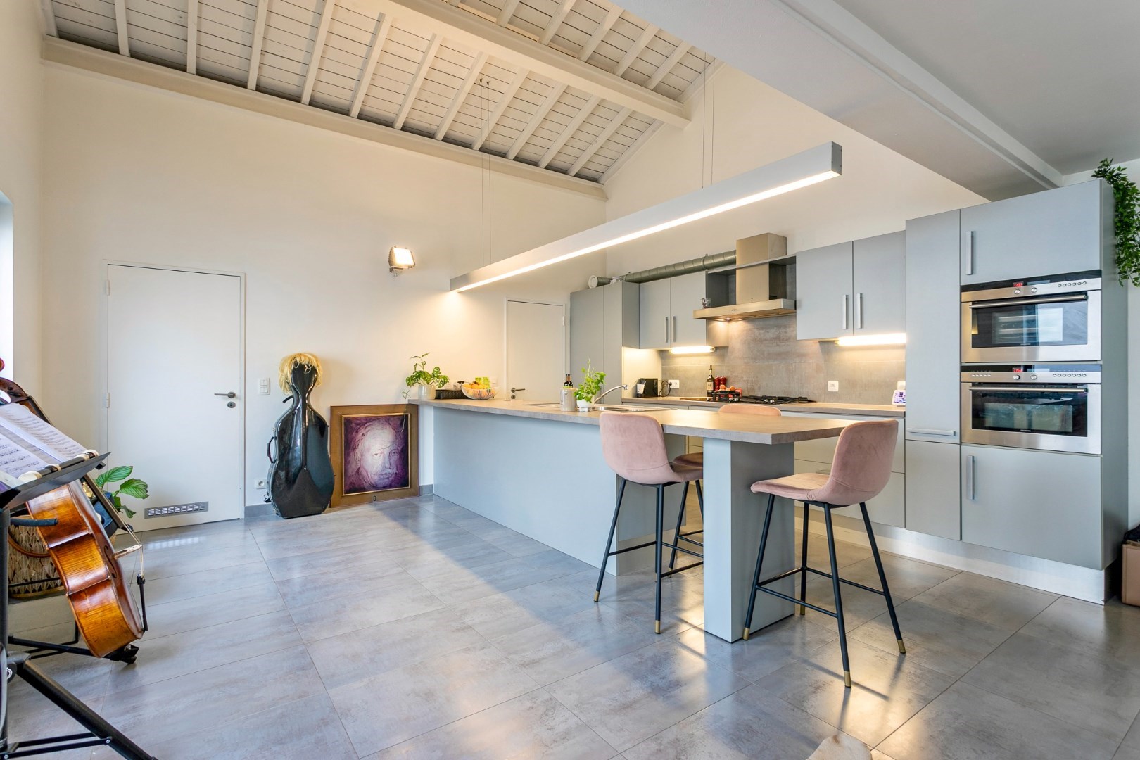 Energiezuinige loft met 3 slaapkamers, terras en garagebox 