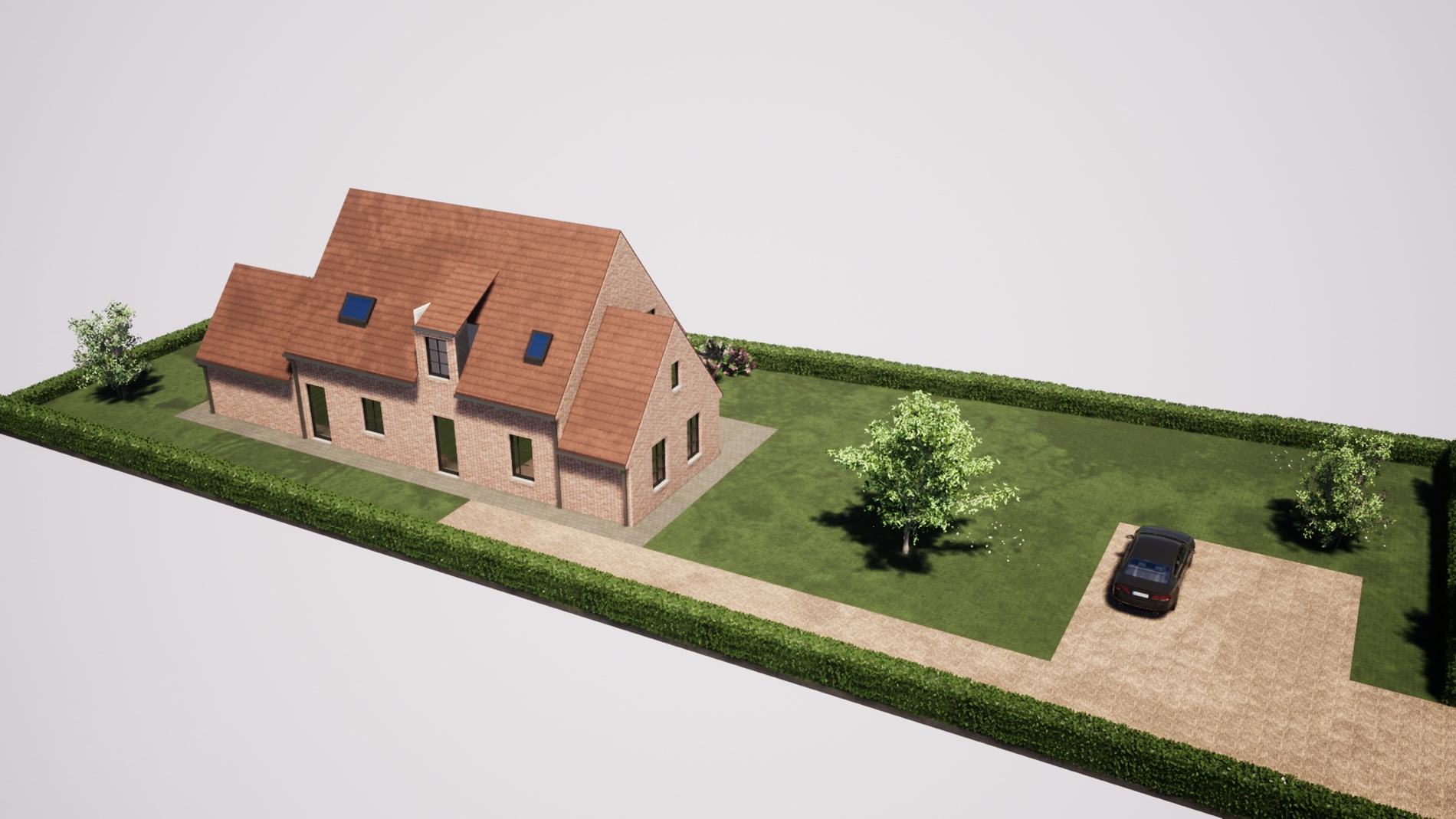 Ruim perceel van 1064 m&#178; in residenti&#235;le wijk bestemd voor open bebouwing te Oostduinkerke (Koksijde). 