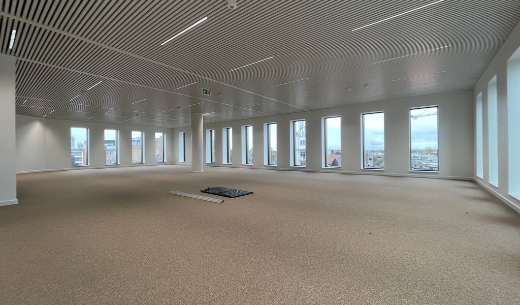 Nieuw te bouwen kantoren in ZuidPoort in Mechelen