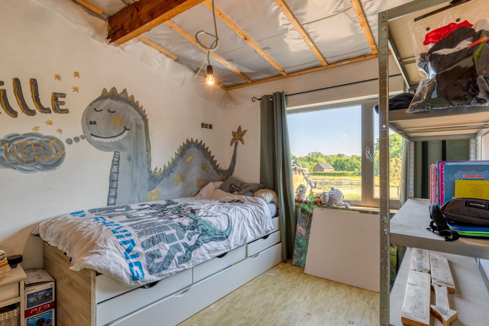 Goed gelegen open bebouwing met 4 slaapkamers en tuin in Kerkom - EPC 540 kWh/m&#178; - bewoonbare oppervlakte 238  m&#178; 