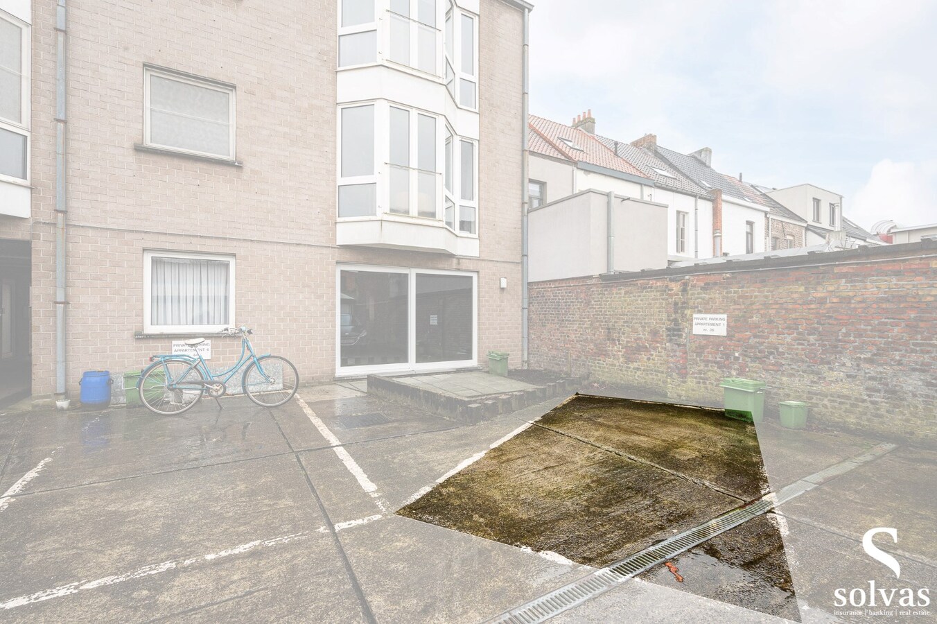 E&#233;nslaapkamerappartement met autostaanplaats in het centrum van Gent 