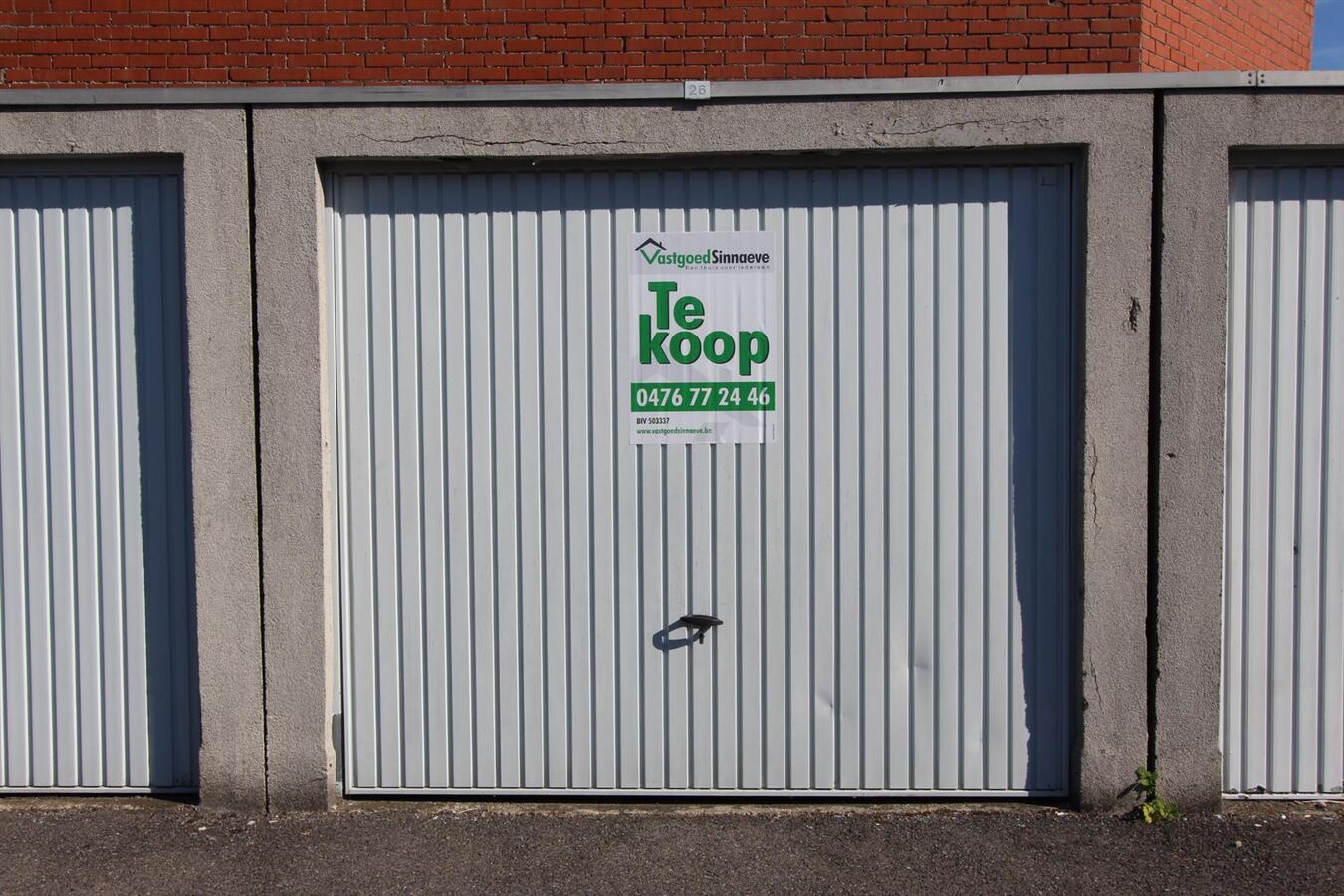 Garage in centrum van Roeselare 