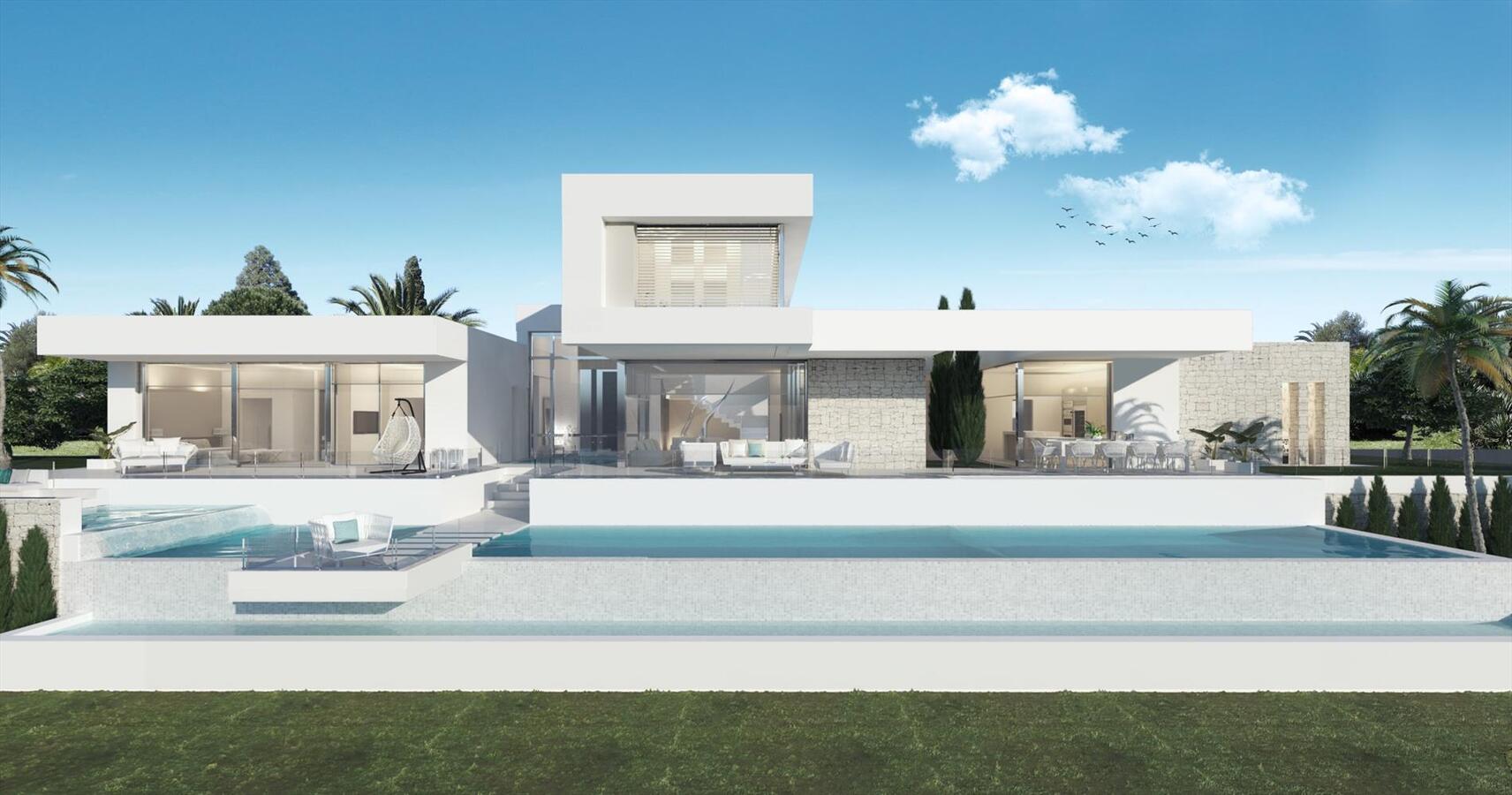 Residentieel gelegen nieuwbouwvilla op een toplocatie in La Cala de Golf, Mijas (Spanje) 