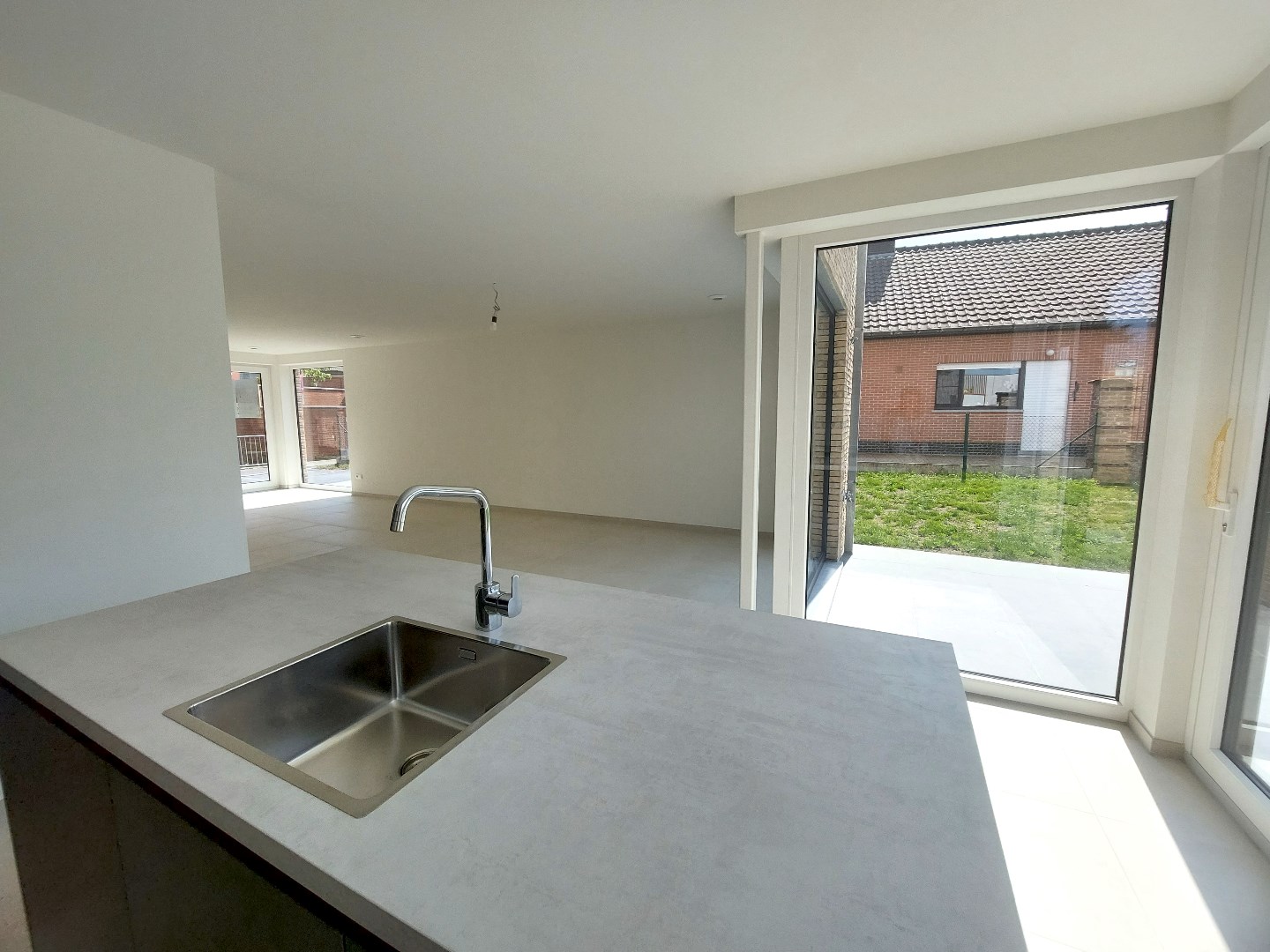 Te huur – Nieuwbouwwoning (halfopen) in Dentergem 