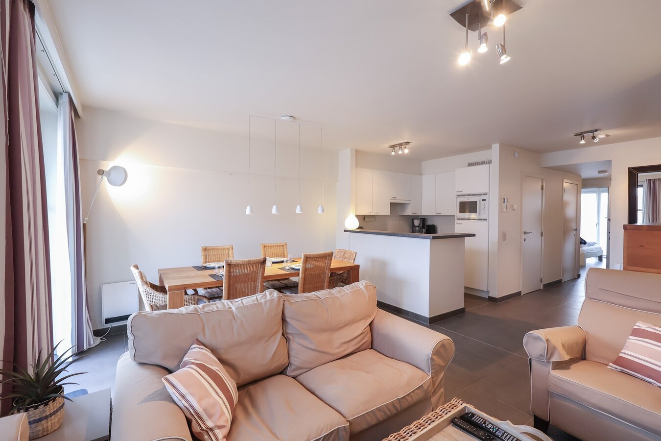 App. mit 2 Schlafzimmer 