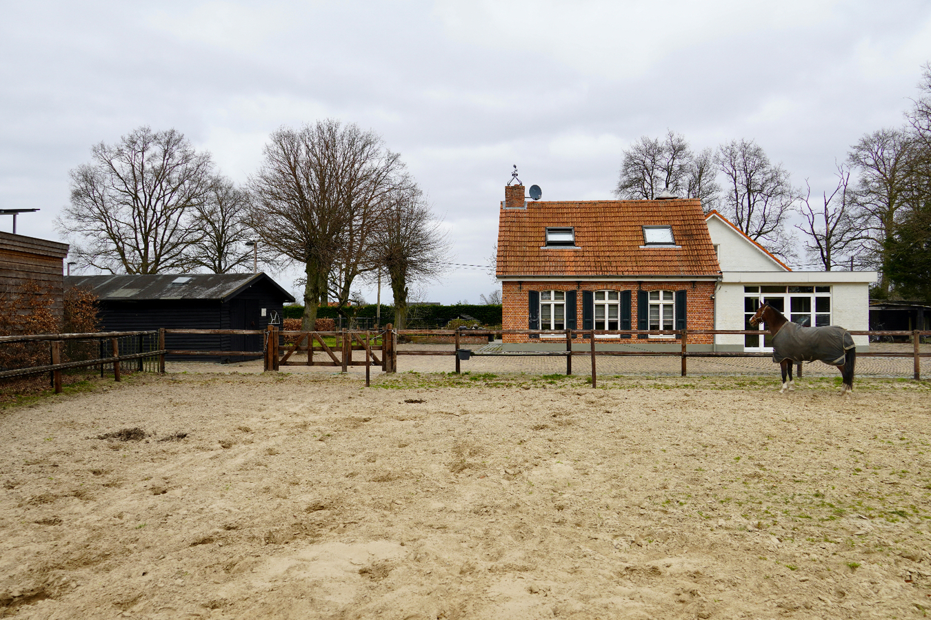 Charmante woning met stallen en aanhorigheden te Poppel op 1,1ha 