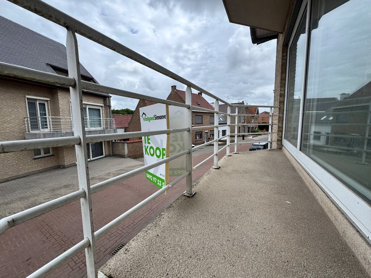 Appartement met 2 slaapkamers en 2 terrassen te Koekelare 