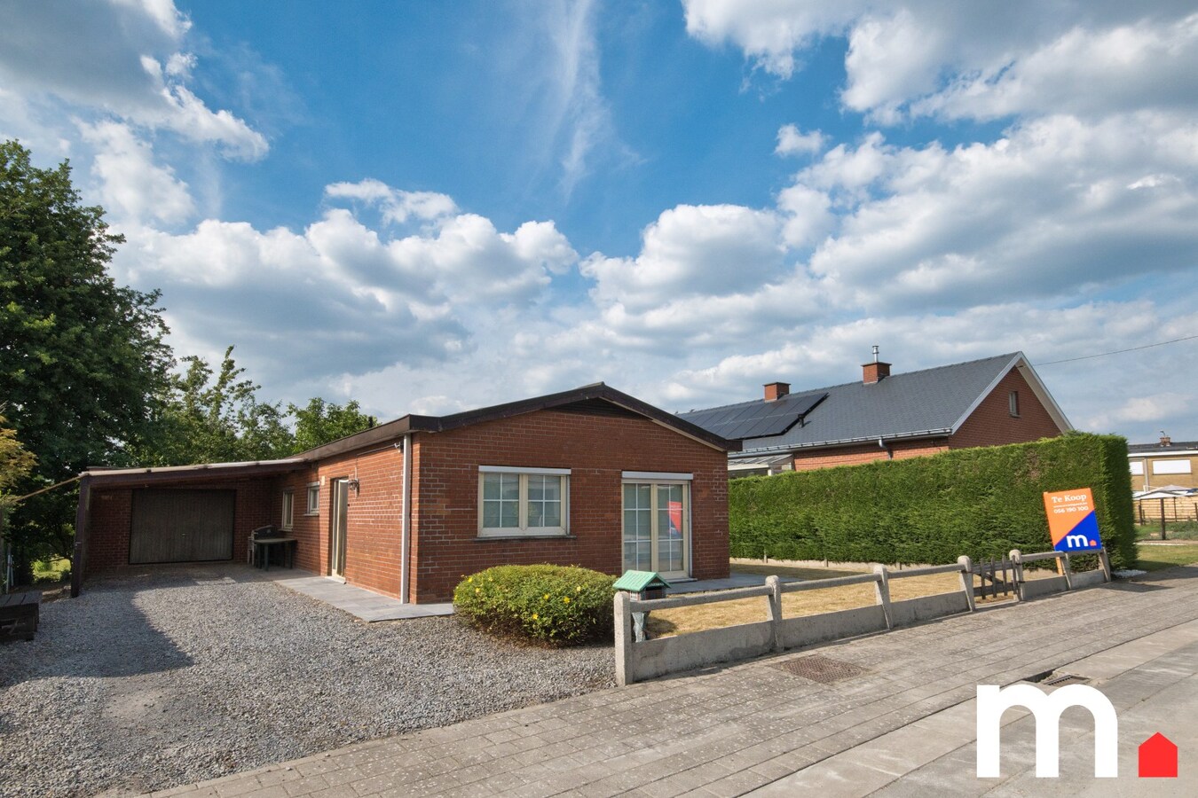 Alleenstaande bungalow op TOPligging te Anzegem ! 