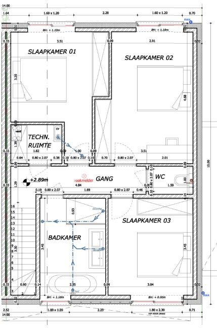 Halfopen nieuwbouwwoning met 3 slaapkamers te Koekelare 