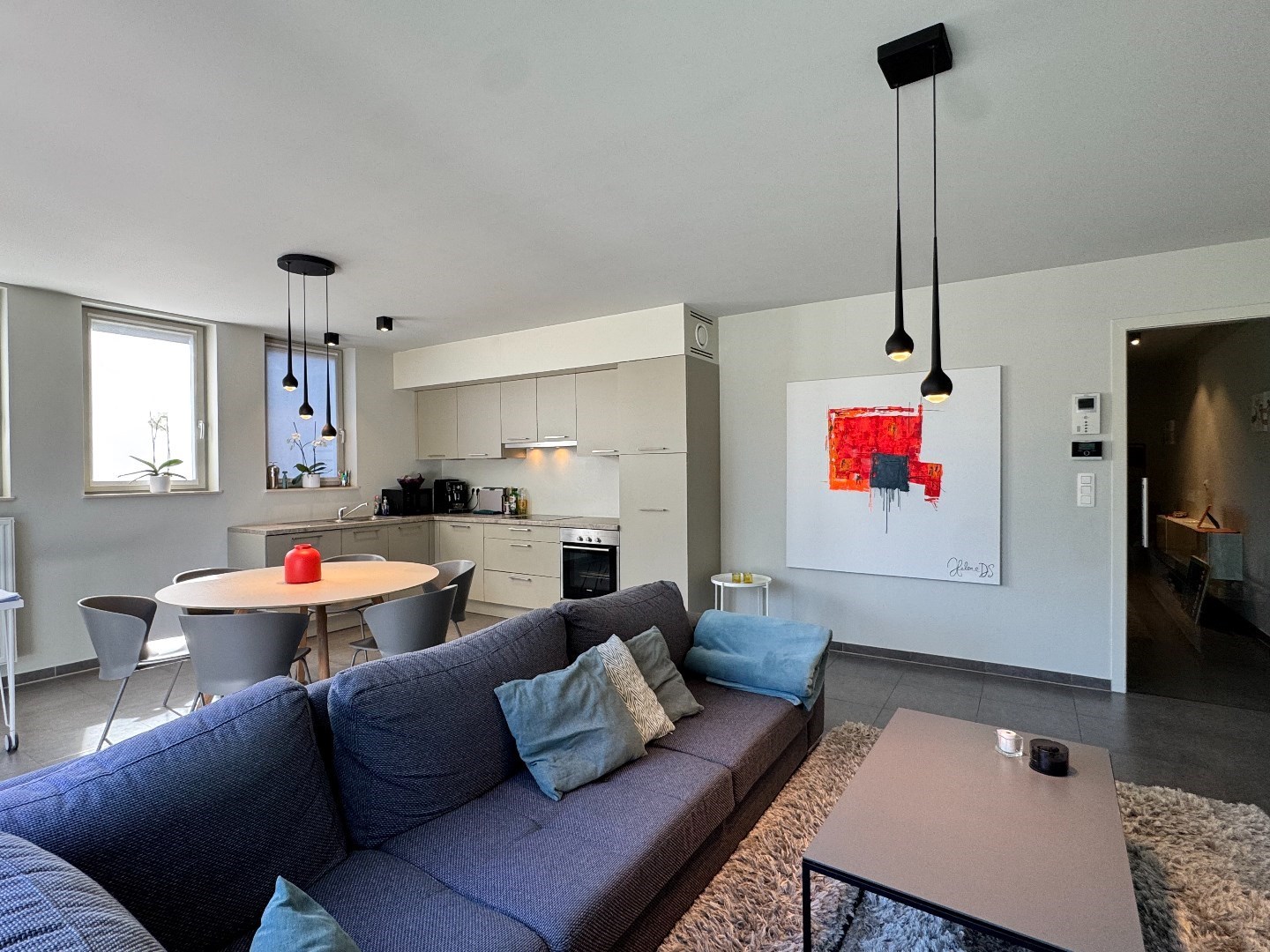 Gelijkvloers appartement met 2 slaapkamers en tuin 