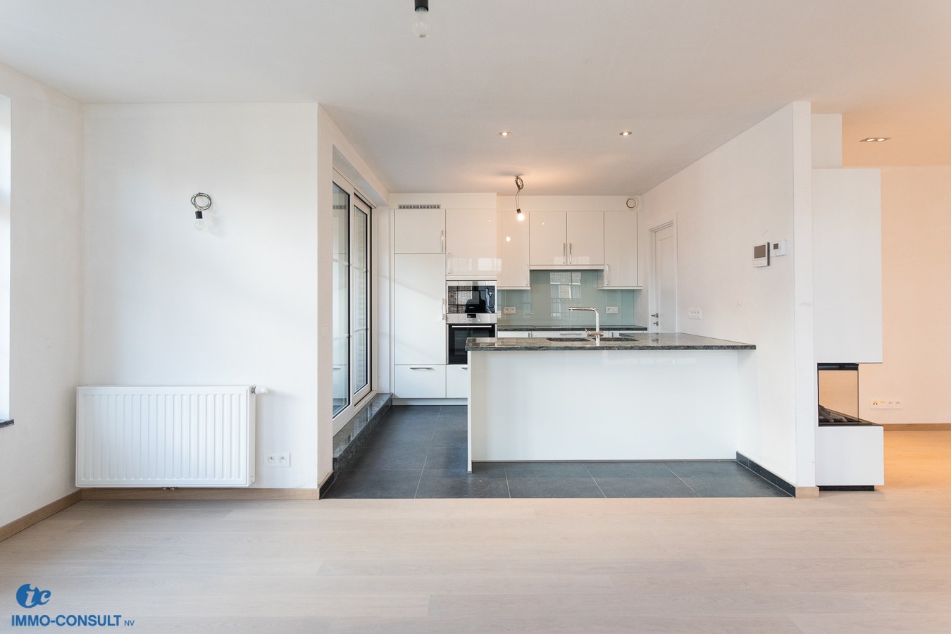 Luxueus hoekppartement met 2 slaapkamers 