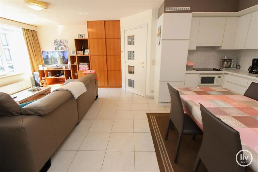 Appartement agréable avec 1 chambre à coucher situé au Leopoldlaan à Knokke.