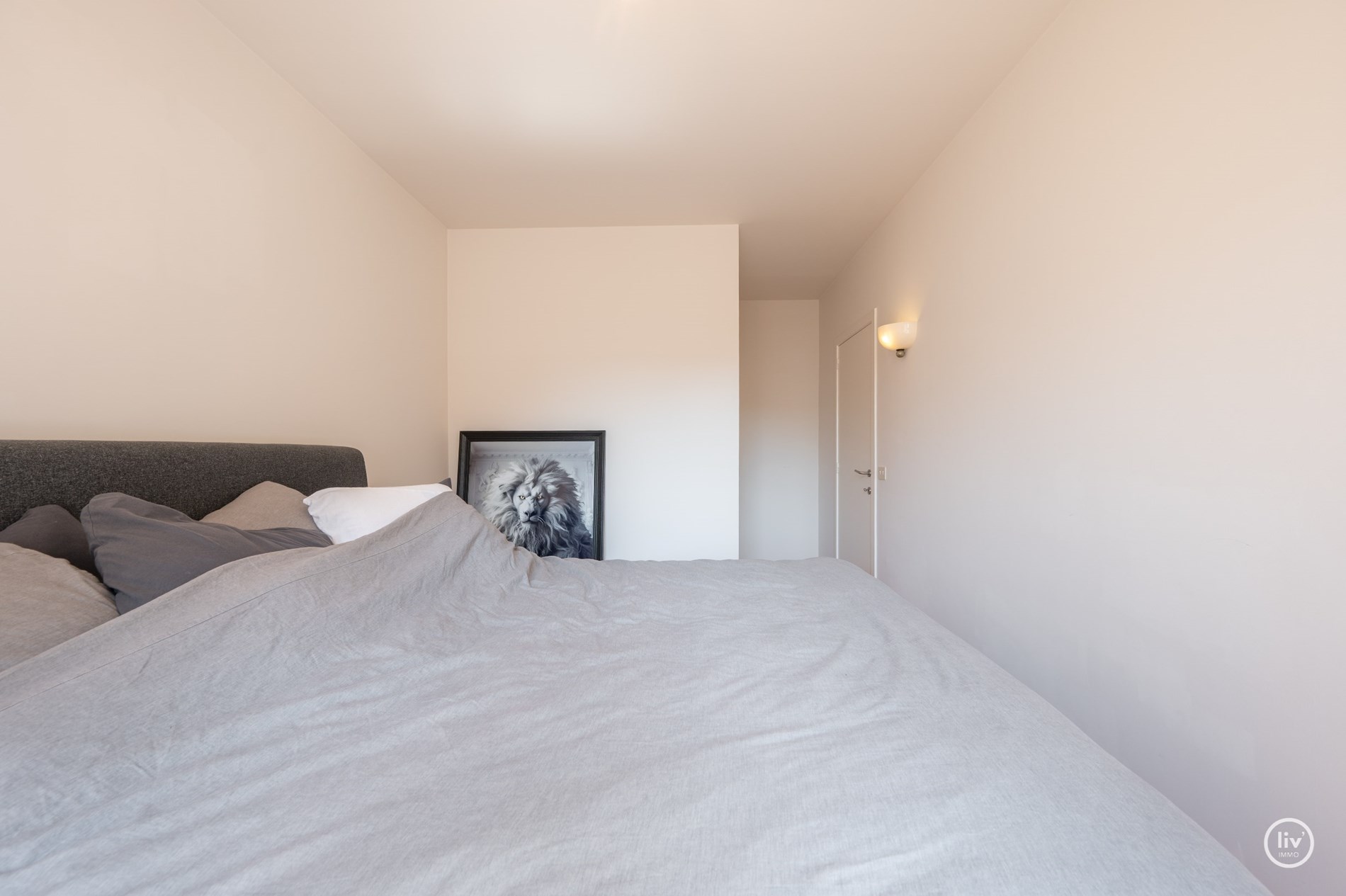 Bel appartement spacieux avec deux chambres situ&#233; sur l&#39;avenue Dumortier &#224; Knokke. 