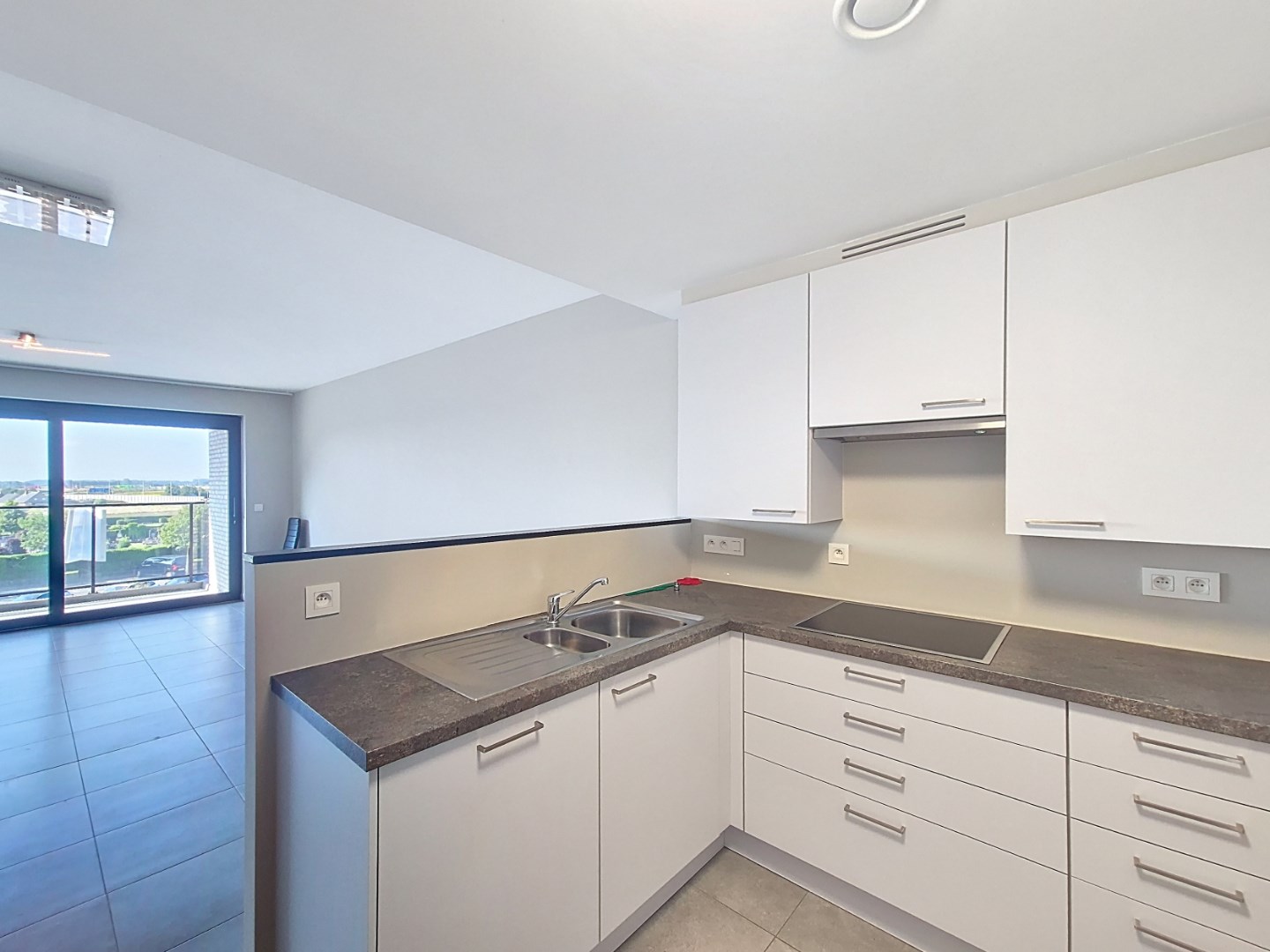 Appartement met 2 slpks en garage 