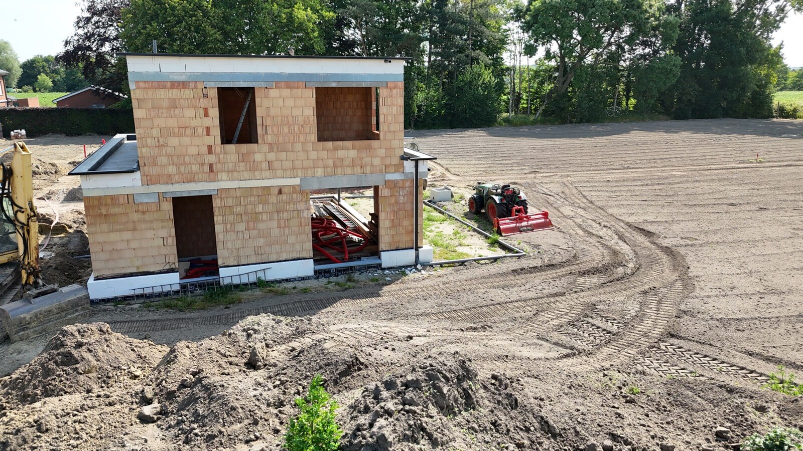 Rustig gelegen alleenstaande nieuwbouwwoning met 3 slaapkamers en prachtig zicht op de velden te Gistel 