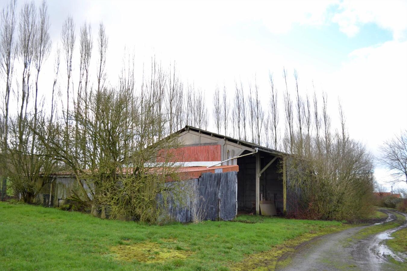 Idyllische hoeve met 7 paardenstallen op ca. 2,25 Ha te Klerken (Houthulst) 