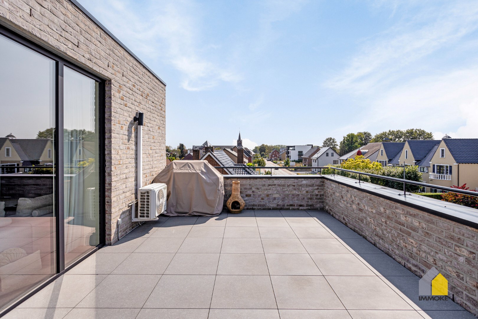 Luxueus penthouse met groot zonneterras in centrum. 